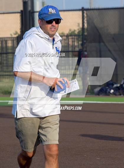 Thumbnail 3 in Barbers Hill vs. Smithson Valley (UIL Softball 5A D1 Semifinal) photogallery.
