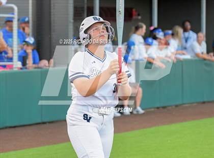 Thumbnail 2 in Barbers Hill vs. Smithson Valley (UIL Softball 5A D1 Semifinal) photogallery.