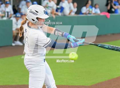 Thumbnail 1 in Barbers Hill vs. Smithson Valley (UIL Softball 5A D1 Semifinal) photogallery.