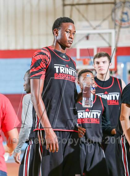Thumbnail 3 in Trinity vs. Sunrise Christian Academy (Elite 14 Tournament) photogallery.