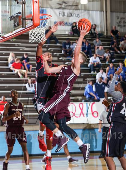 Thumbnail 3 in Trinity vs. Sunrise Christian Academy (Elite 14 Tournament) photogallery.