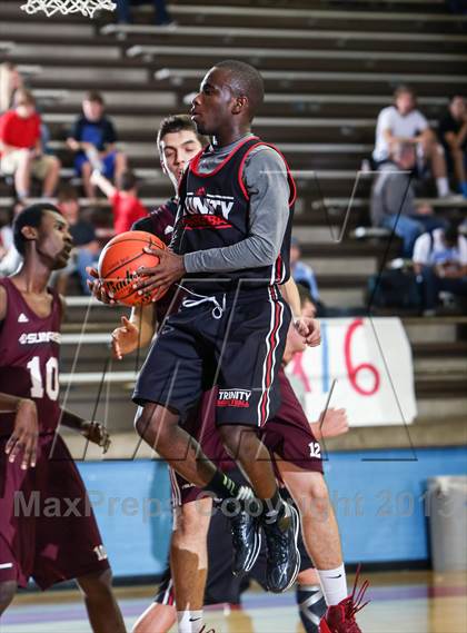 Thumbnail 1 in Trinity vs. Sunrise Christian Academy (Elite 14 Tournament) photogallery.