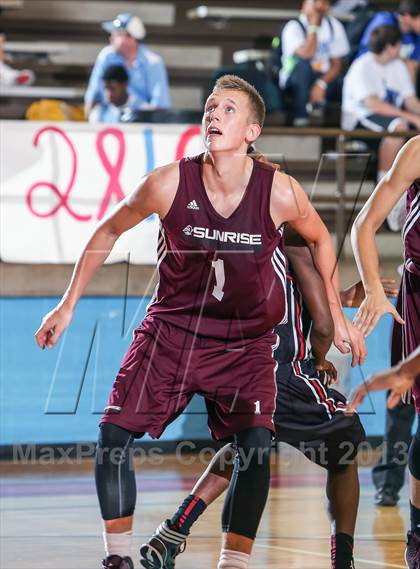 Thumbnail 2 in Trinity vs. Sunrise Christian Academy (Elite 14 Tournament) photogallery.
