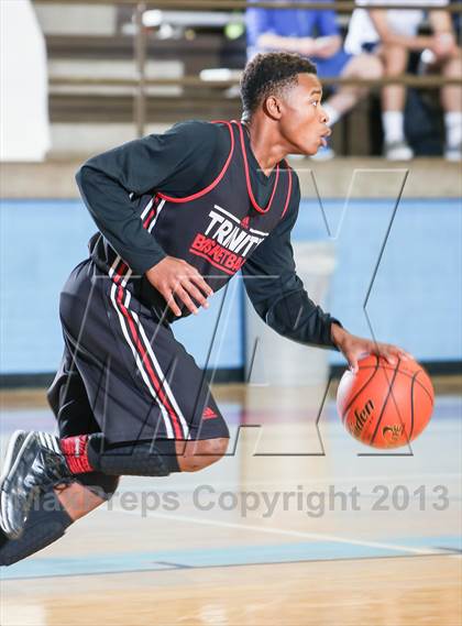 Thumbnail 1 in Trinity vs. Sunrise Christian Academy (Elite 14 Tournament) photogallery.