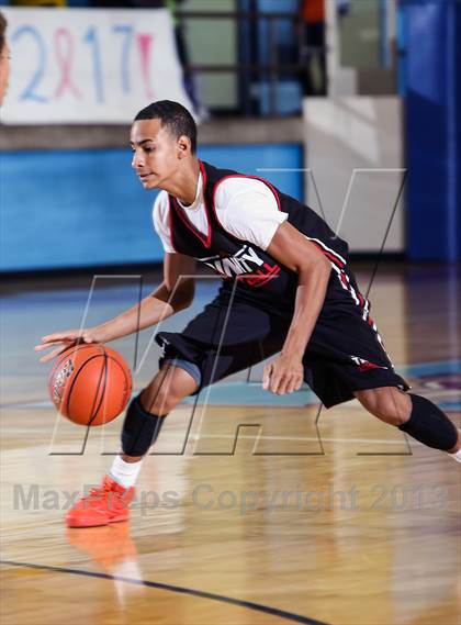 Thumbnail 2 in Trinity vs. Sunrise Christian Academy (Elite 14 Tournament) photogallery.