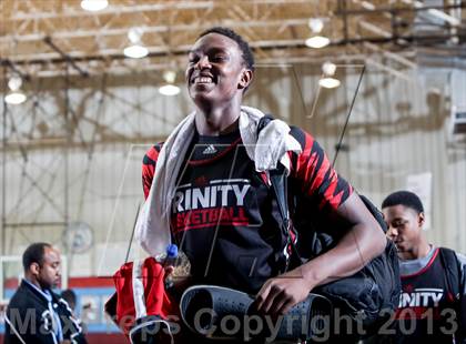 Thumbnail 1 in Trinity vs. Sunrise Christian Academy (Elite 14 Tournament) photogallery.