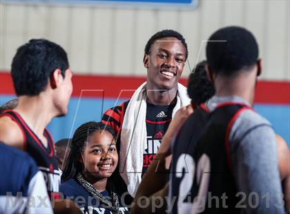 Thumbnail 2 in Trinity vs. Sunrise Christian Academy (Elite 14 Tournament) photogallery.