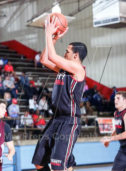 Thumbnail 1 in Trinity vs. Sunrise Christian Academy (Elite 14 Tournament) photogallery.