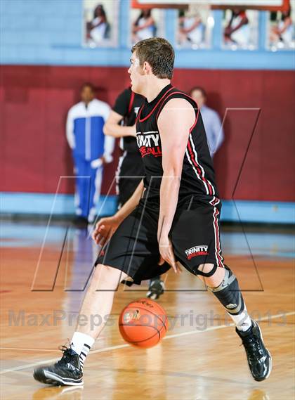 Thumbnail 3 in Trinity vs. Sunrise Christian Academy (Elite 14 Tournament) photogallery.