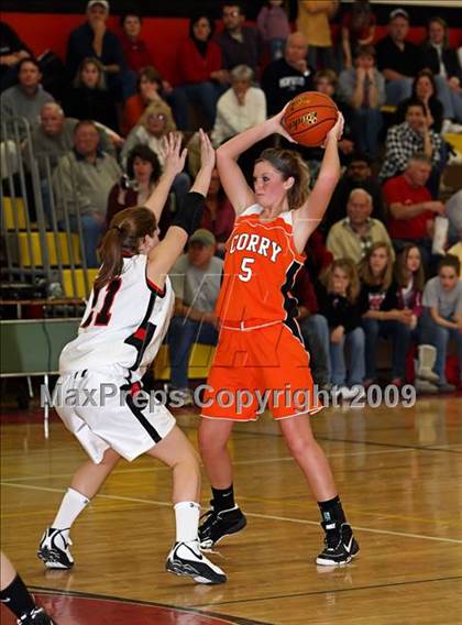 Thumbnail 3 in Corry vs. Franklin (Franklin Elks Tip-Off) photogallery.