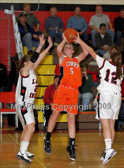 Thumbnail 1 in Corry vs. Franklin (Franklin Elks Tip-Off) photogallery.