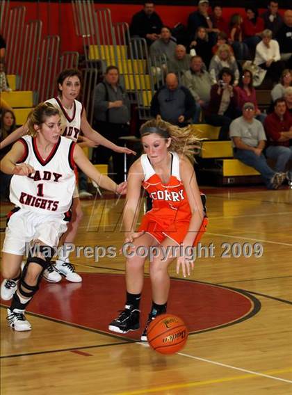 Thumbnail 1 in Corry vs. Franklin (Franklin Elks Tip-Off) photogallery.
