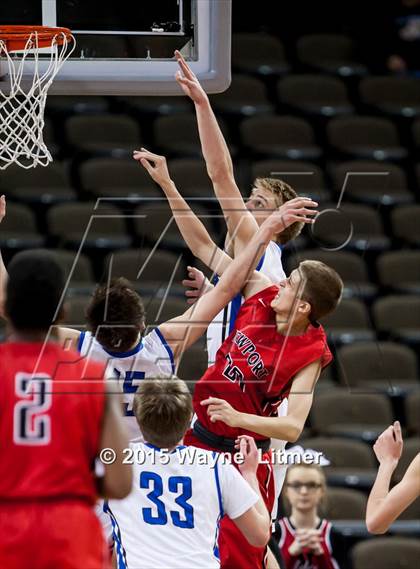 Thumbnail 2 in Newport vs Covington Catholic (9th Region Tournament) photogallery.