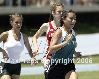 Thumbnail 1 in Southern Section Championship (May 20 Girls 1600 Race) photogallery.