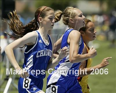 Thumbnail 2 in Southern Section Championship (May 20 Girls 1600 Race) photogallery.