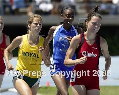 Thumbnail 2 in Southern Section Championship (May 20 Girls 1600 Race) photogallery.