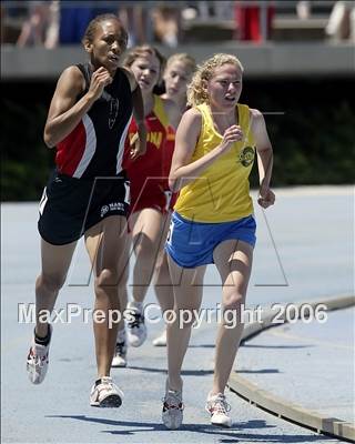 Thumbnail 2 in Southern Section Championship (May 20 Girls 1600 Race) photogallery.