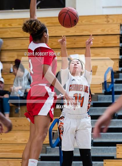 Thumbnail 2 in Cosumnes Oaks vs McClatchy (Trojan Toss Up) photogallery.