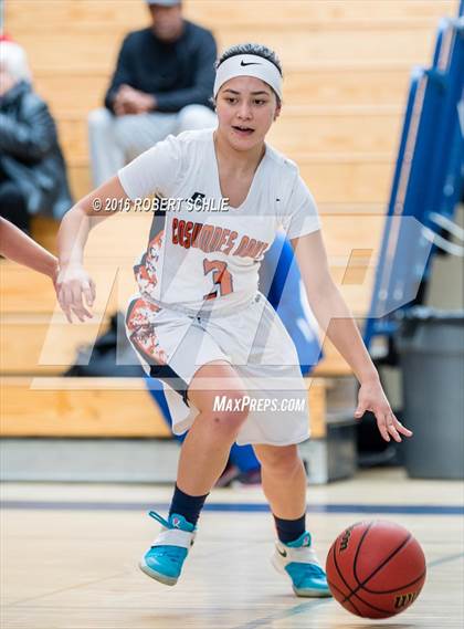 Thumbnail 2 in Cosumnes Oaks vs McClatchy (Trojan Toss Up) photogallery.