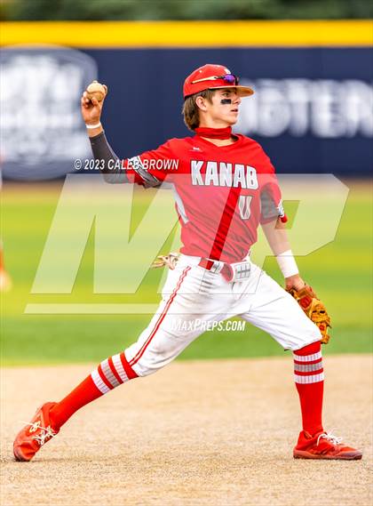 Thumbnail 1 in Kanab vs. South Sevier (UHSAA 2A Final) photogallery.