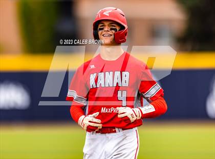 Thumbnail 1 in Kanab vs. South Sevier (UHSAA 2A Final) photogallery.