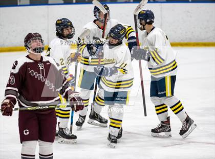 Thumbnail 2 in Bow vs Goffstown (Brian C. Stone Christmas Tournament) photogallery.