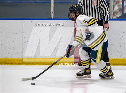 Thumbnail 2 in Bow vs Goffstown (Brian C. Stone Christmas Tournament) photogallery.