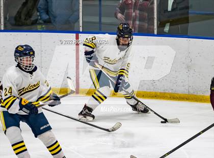 Thumbnail 2 in Bow vs Goffstown (Brian C. Stone Christmas Tournament) photogallery.