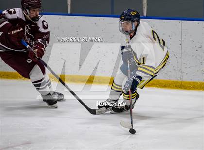 Thumbnail 2 in Bow vs Goffstown (Brian C. Stone Christmas Tournament) photogallery.
