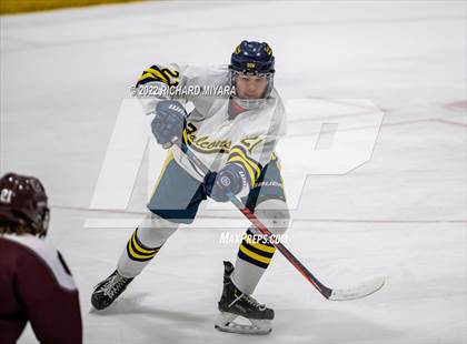 Thumbnail 2 in Bow vs Goffstown (Brian C. Stone Christmas Tournament) photogallery.