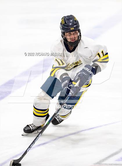 Thumbnail 3 in Bow vs Goffstown (Brian C. Stone Christmas Tournament) photogallery.