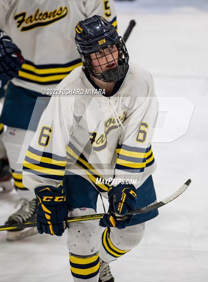 Thumbnail 2 in Bow vs Goffstown (Brian C. Stone Christmas Tournament) photogallery.