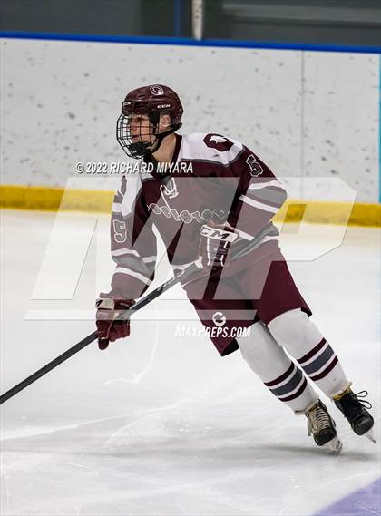 Thumbnail 1 in Bow vs Goffstown (Brian C. Stone Christmas Tournament) photogallery.