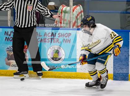 Thumbnail 2 in Bow vs Goffstown (Brian C. Stone Christmas Tournament) photogallery.