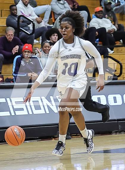 Thumbnail 2 in Archbishop Mitty vs. Morris Catholic (Army National Guard Hoophall Classic) photogallery.
