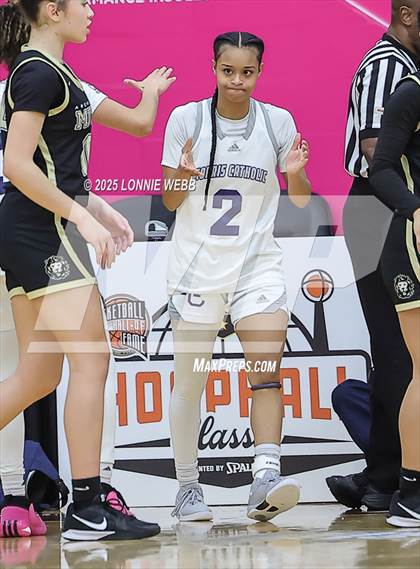 Thumbnail 2 in Archbishop Mitty vs. Morris Catholic (Army National Guard Hoophall Classic) photogallery.