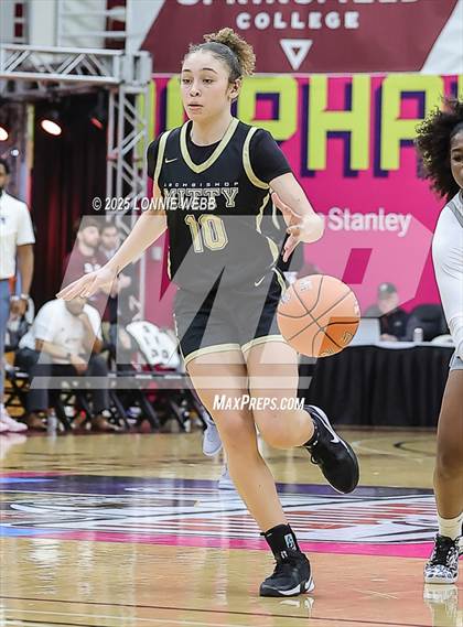 Thumbnail 2 in Archbishop Mitty vs. Morris Catholic (Army National Guard Hoophall Classic) photogallery.