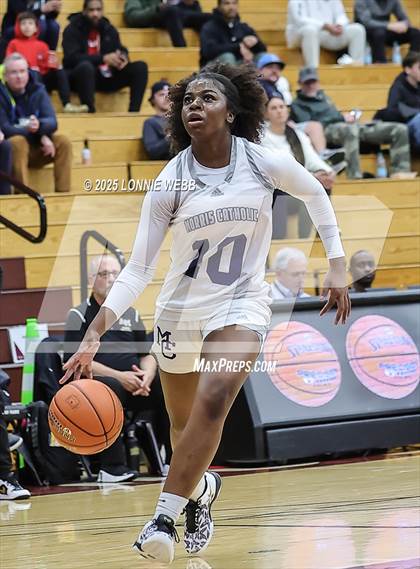 Thumbnail 3 in Archbishop Mitty vs. Morris Catholic (Army National Guard Hoophall Classic) photogallery.