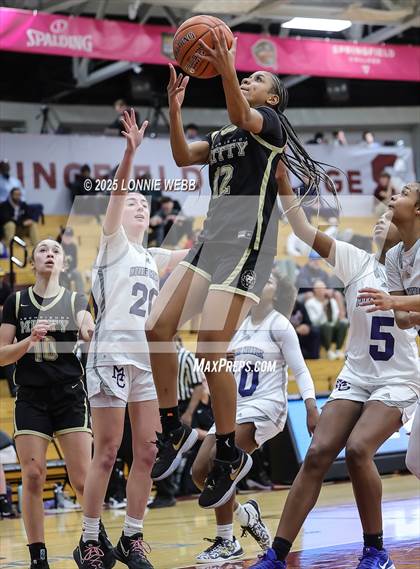 Thumbnail 3 in Archbishop Mitty vs. Morris Catholic (Army National Guard Hoophall Classic) photogallery.