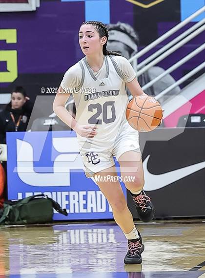 Thumbnail 2 in Archbishop Mitty vs. Morris Catholic (Army National Guard Hoophall Classic) photogallery.