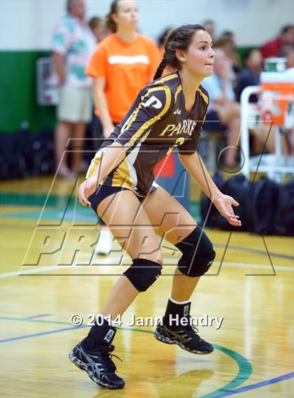Thumbnail 2 in Parker vs. Long Beach Poly (Durango Fall Classic) photogallery.