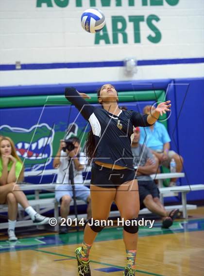 Thumbnail 2 in Parker vs. Long Beach Poly (Durango Fall Classic) photogallery.