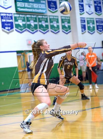 Thumbnail 3 in Parker vs. Long Beach Poly (Durango Fall Classic) photogallery.