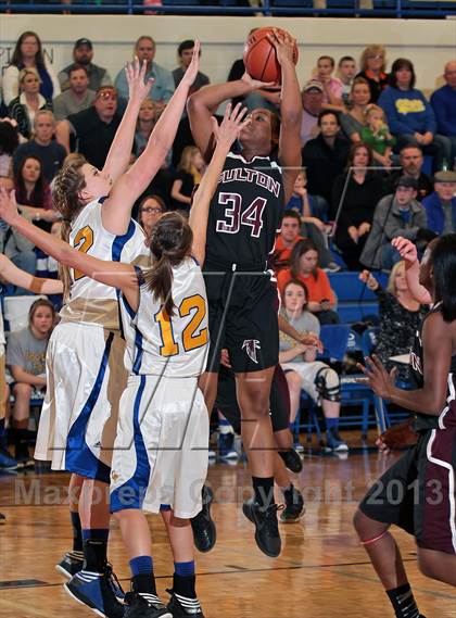Thumbnail 2 in Fulton @ Gatlinburg-Pittman (D3AA District Championship) photogallery.