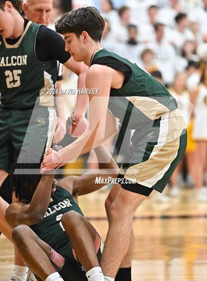 Thumbnail 1 in Falcon vs Green Mountain (CHSAA First Round 5A Playoff) photogallery.