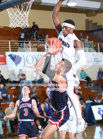 Thumbnail 2 in Milton vs West Ashley (Rotary Roundball Classic) photogallery.