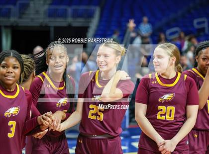 Thumbnail 2 in Fairfield vs. Jim Ned (UIL 3A Basketball Division I Final Medal Ceremony) photogallery.