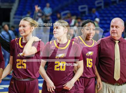 Thumbnail 3 in Fairfield vs. Jim Ned (UIL 3A Basketball Division I Final Medal Ceremony) photogallery.