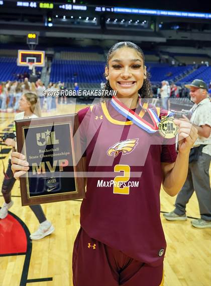 Thumbnail 2 in Fairfield vs. Jim Ned (UIL 3A Basketball Division I Final Medal Ceremony) photogallery.