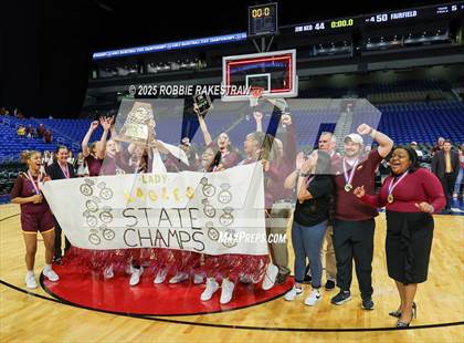 Thumbnail 1 in Fairfield vs. Jim Ned (UIL 3A Basketball Division I Final Medal Ceremony) photogallery.